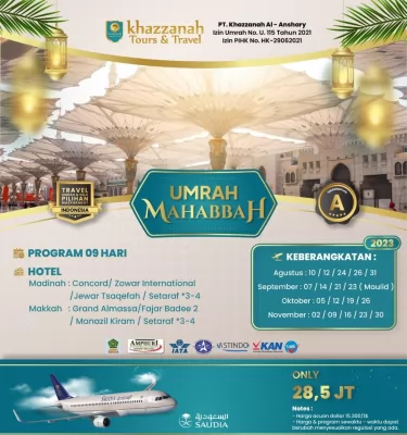 Paket Umroh Promo Plus Mesir Agustus 2023 Di Kabupaten Bekasi